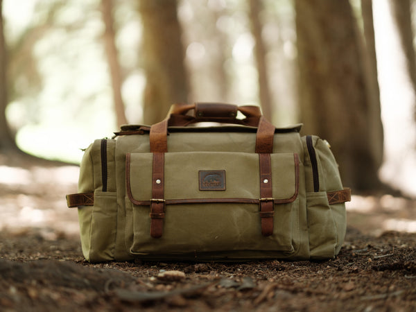 小物 Holliday & Brown 55L Wasatch Duffel – Kodiak Leather