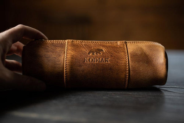 Buffalo Leather Pencil Case – Kodiak Leather