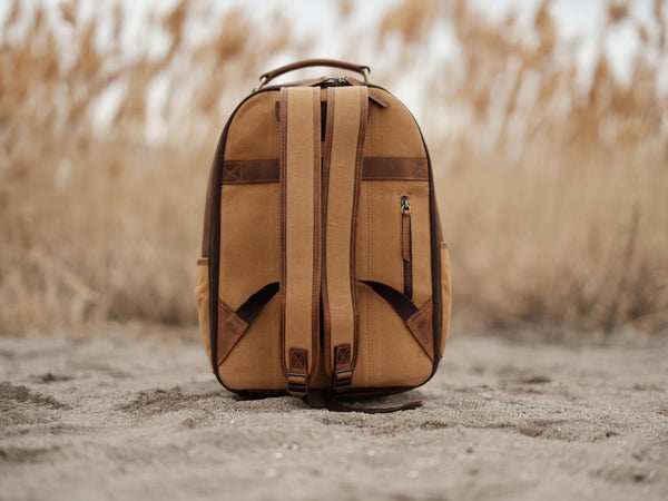 backpack canvas and leather 25L Traveler Canvas Backpack – Kodiak Leather