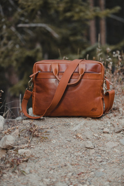 Katmai 13 inch Laptop Case – Kodiak Leather