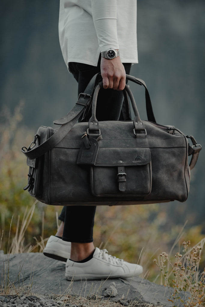 LIMITED EDITION - Yukon 60L Weekender Duffel – Kodiak Leather