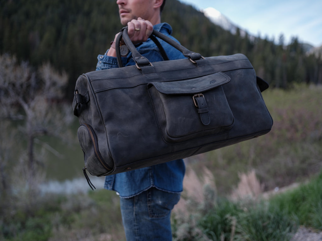 LIMITED EDITION - Yukon 60L Weekender Duffel – Kodiak Leather