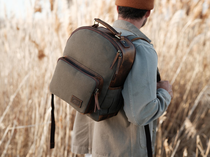 Day Traveler Canvas Backpack
