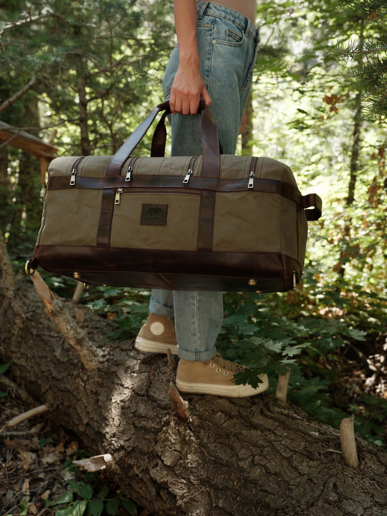 フォル Four Peaks Duffel – Kodiak Leather