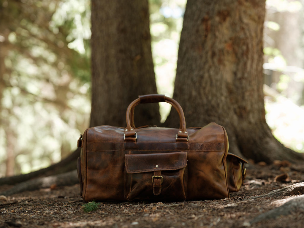 60L Weekender Duffel – Kodiak Leather