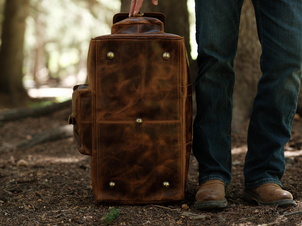 60L Weekender Duffel Dark Walnut