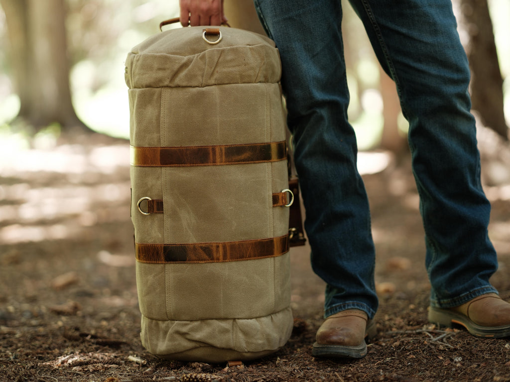 55L Nomad Canvas Duffel Vintage Sage