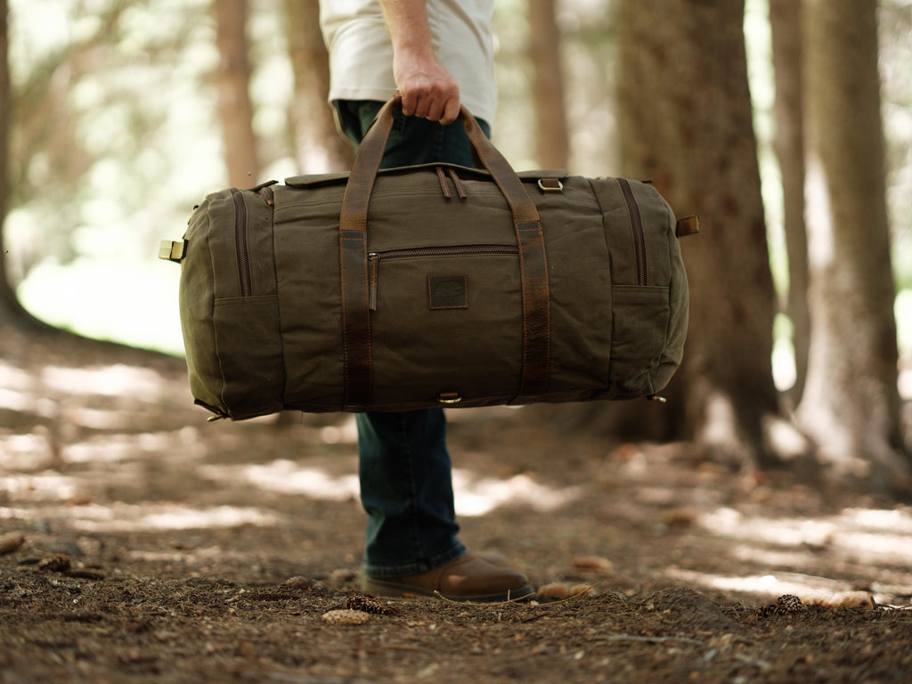 85L Nomad Canvas Duffel Vintage Sage 85L Nomad Canvas Duffel Vintage Sage