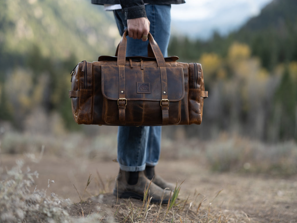Leather Wasatch Duffel Kodiak Leather Leather Wasatch Duffel Kodiak Leather