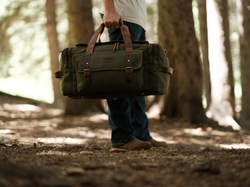 55L Wasatch Duffel – Kodiak Leather