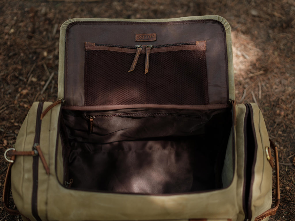 55L Wasatch Duffel – Kodiak Leather
