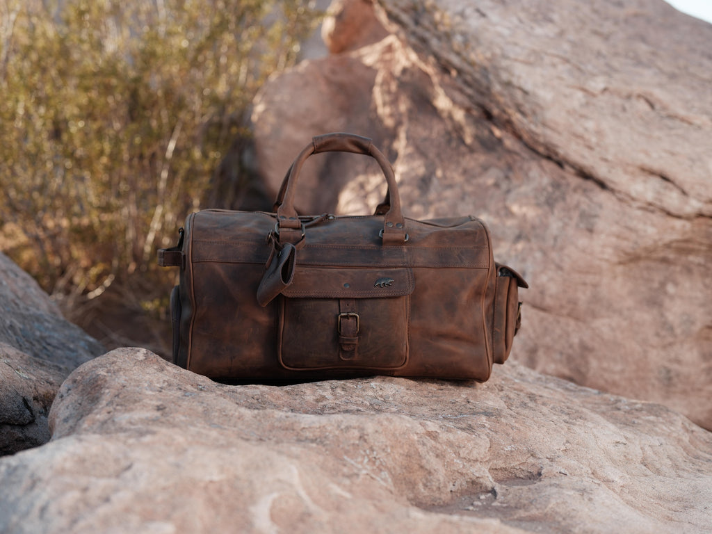 LIMITED EDITION - Yukon 60L Weekender Duffel – Kodiak Leather
