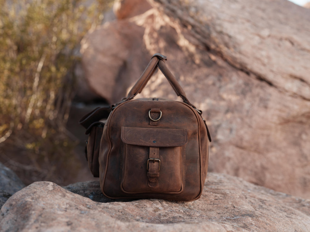 LIMITED EDITION - Yukon 60L Weekender Duffel – Kodiak Leather