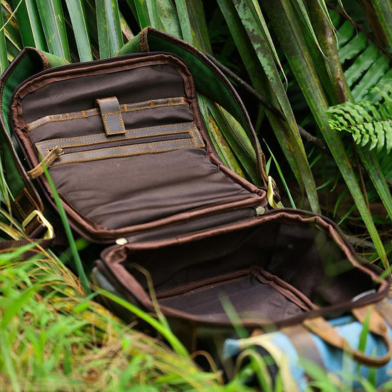The Bucket List Backpack Mini Kodiak Leather