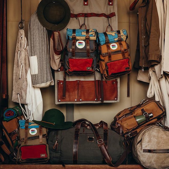 The Bucket List Backpack Kodiak Leather