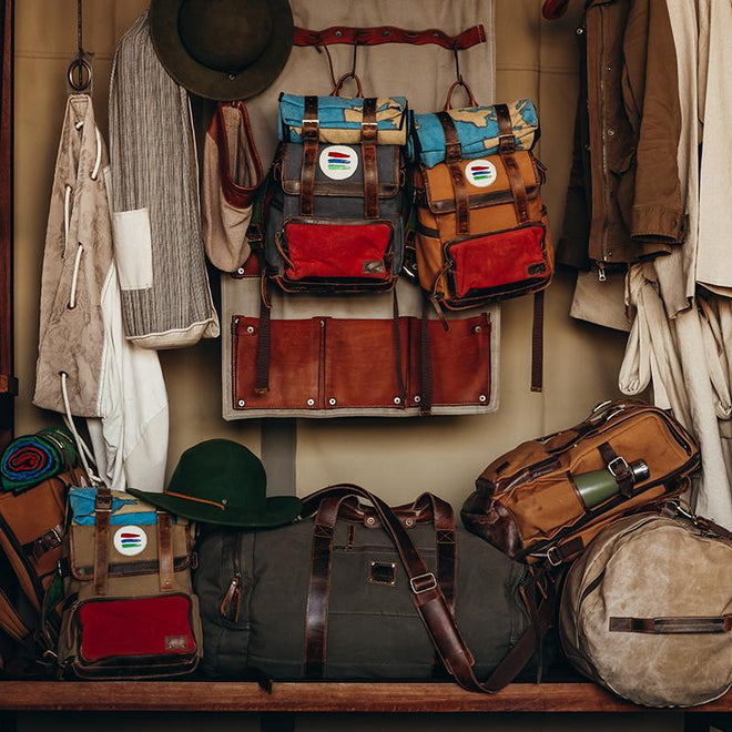 The Bucket List Backpack Mini Kodiak Leather