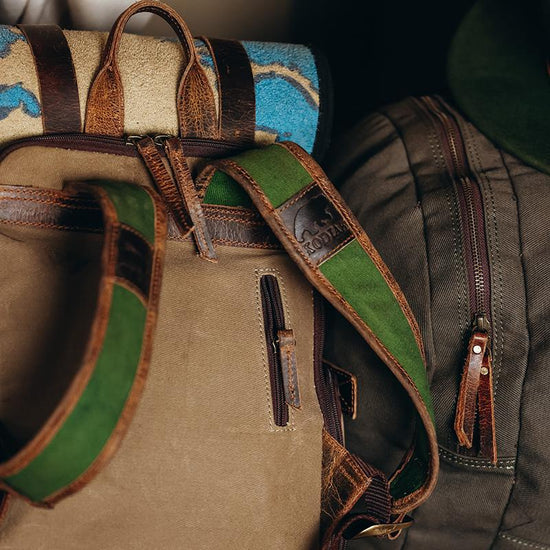 The Bucket List Backpack Mini Kodiak Leather