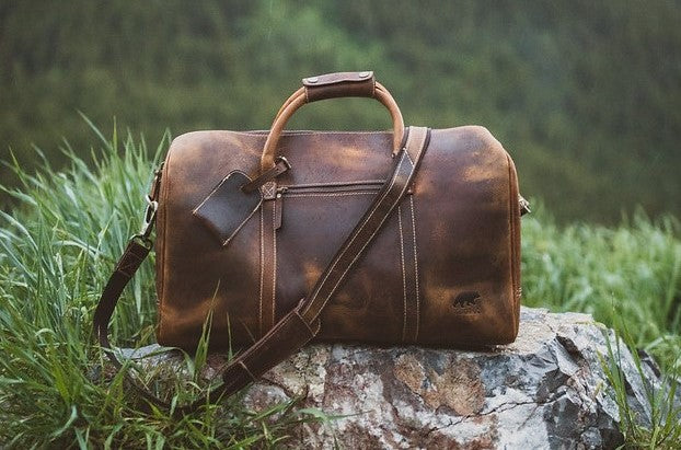 Leather deals Weekender Bag