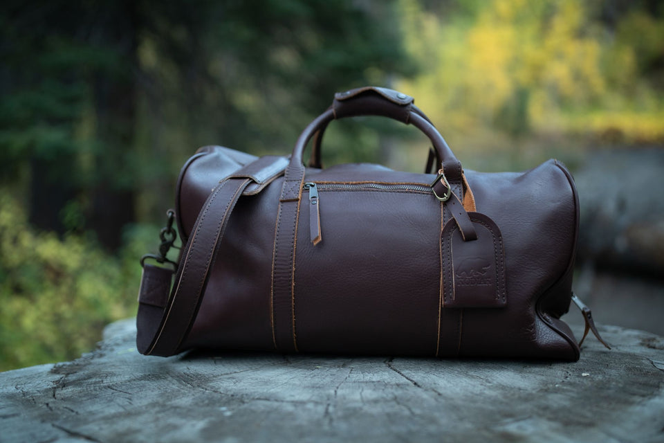 LIMITED EDITION - Yukon 30L Weekender Duffel – Kodiak Leather Co.