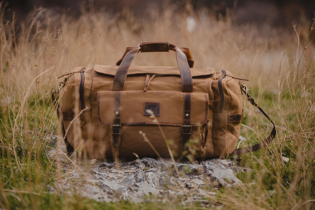 Lands end waxed canvas backpack best sale