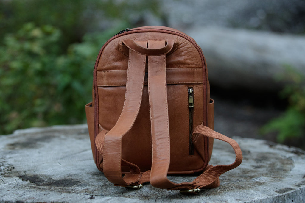 backpack strap leather Mini Woven Backpack – Kodiak Leather