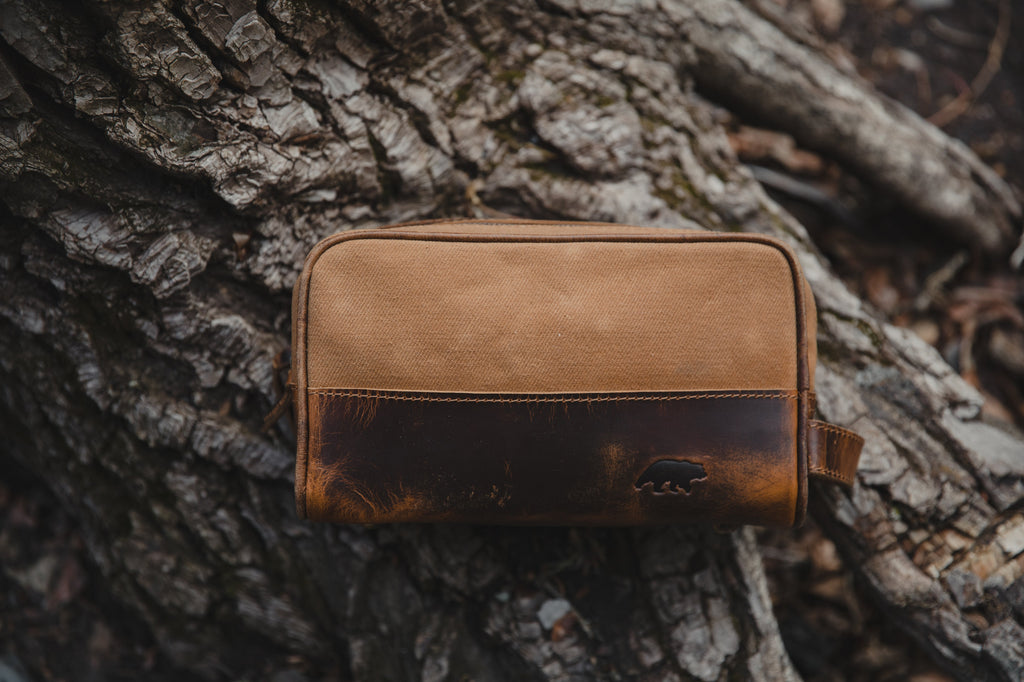 Canvas Dopp Bag – Kodiak Leather
