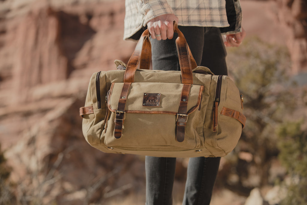 25L Wasatch Duffel – Kodiak Leather
