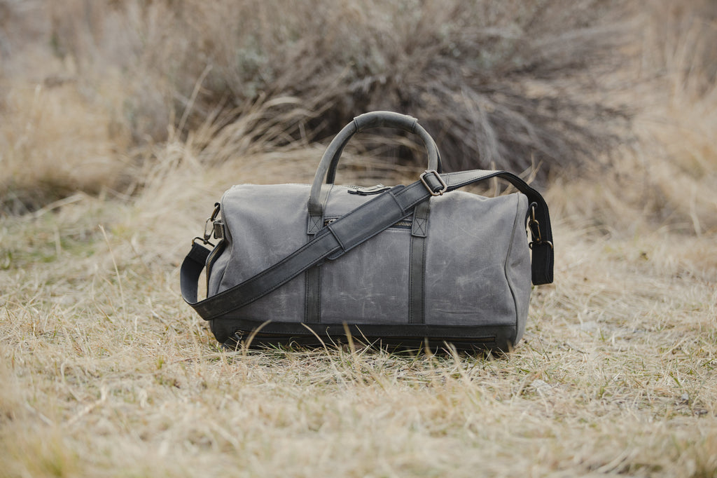 45L Canvas Weekender – Kodiak Leather