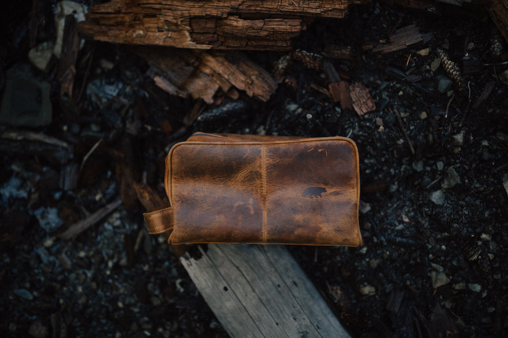 Buffalo Leather Dopp - LG – Kodiak Leather