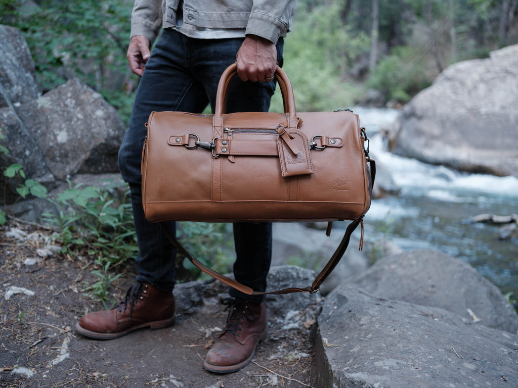 LIMITED EDITION - Yukon 45L Weekender Duffel – Kodiak Leather