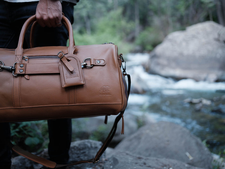 LIMITED EDITION - Yukon 45L Weekender Duffel – Kodiak Leather