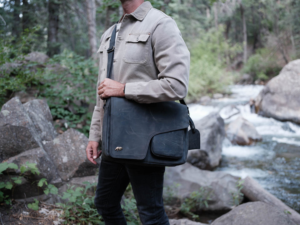 LIMITED EDITION Yukon Leather Messenger Kodiak Leather