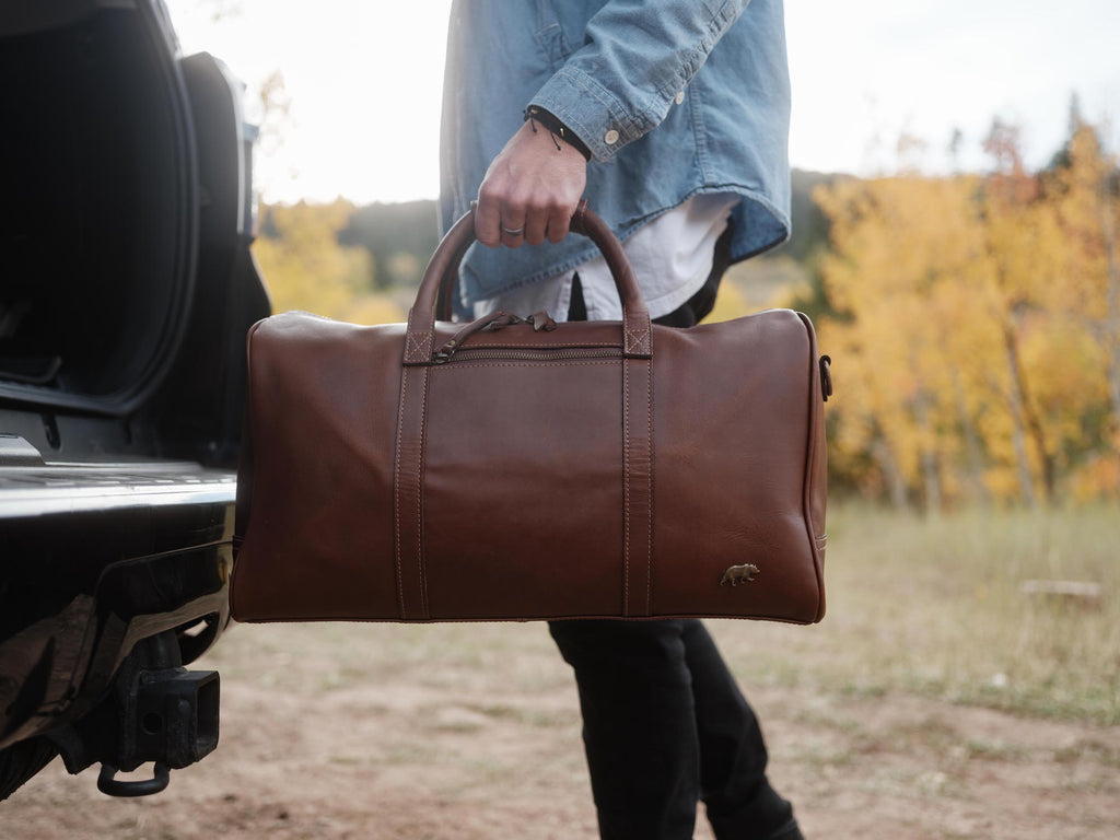 LIMITED EDITION - Yukon 30L Weekender Duffel – Kodiak Leather Co.