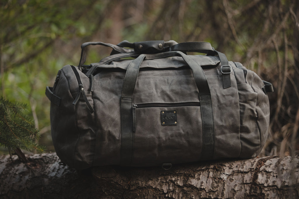 55L Nomad Canvas Duffel – Kodiak Leather Co.