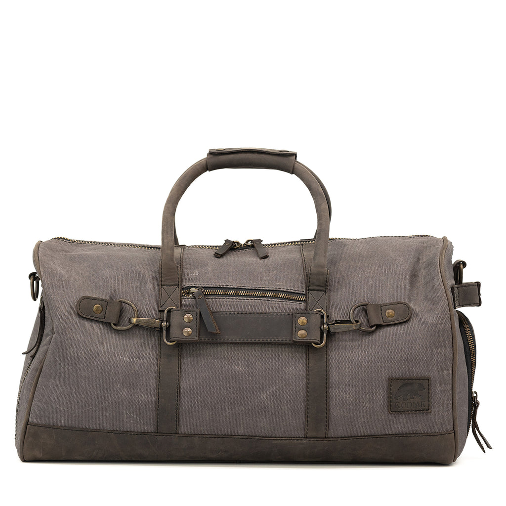 45L Canvas Weekender – Kodiak Leather 45L Canvas Weekender – Kodiak Leather