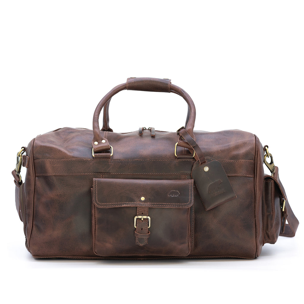 60L Weekender Duffel – Kodiak Leather