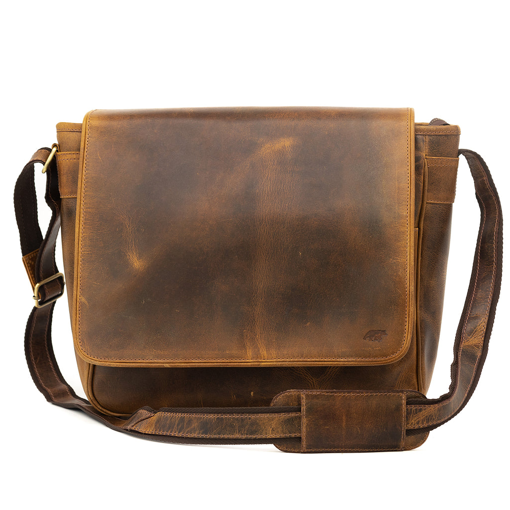 カルトGSBOX Kasilof Messenger 16 inch – Kodiak Leather