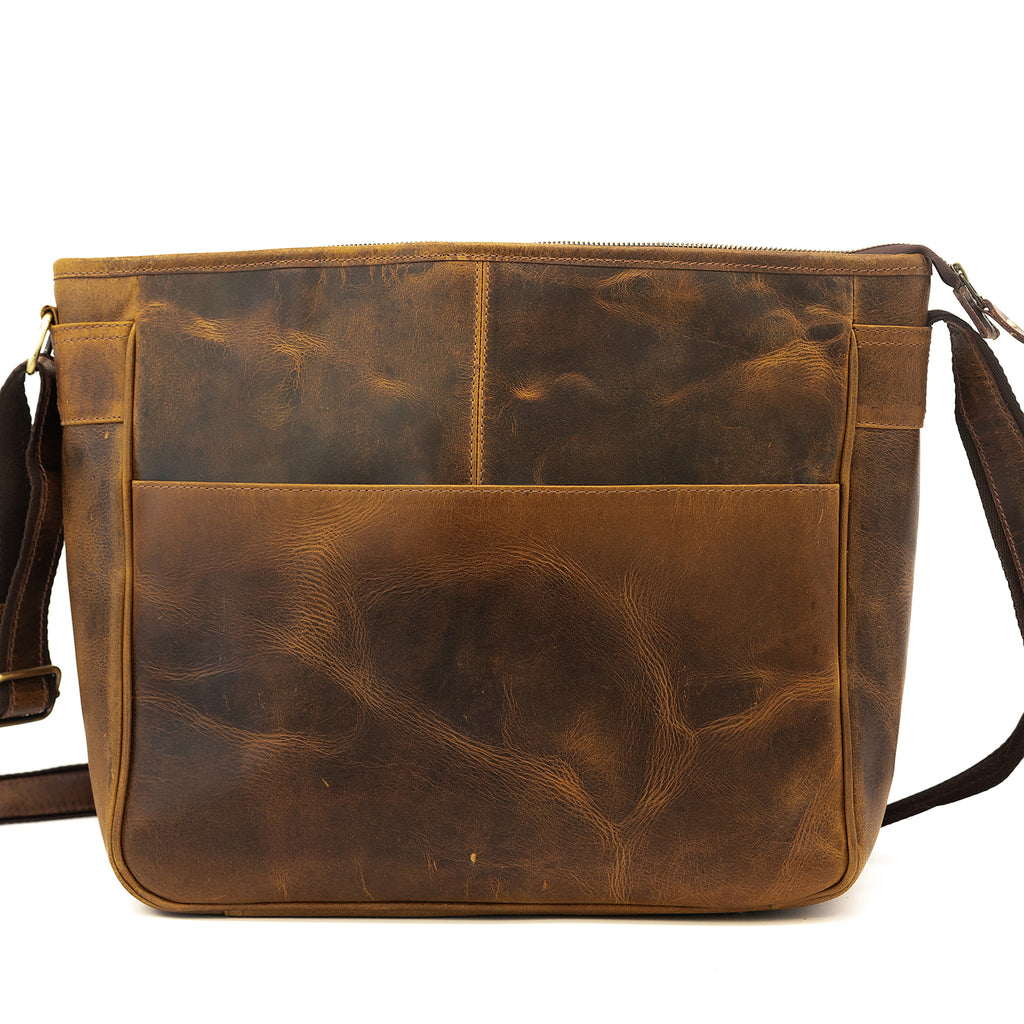 Kasilof Messenger 16 inch – Kodiak Leather
