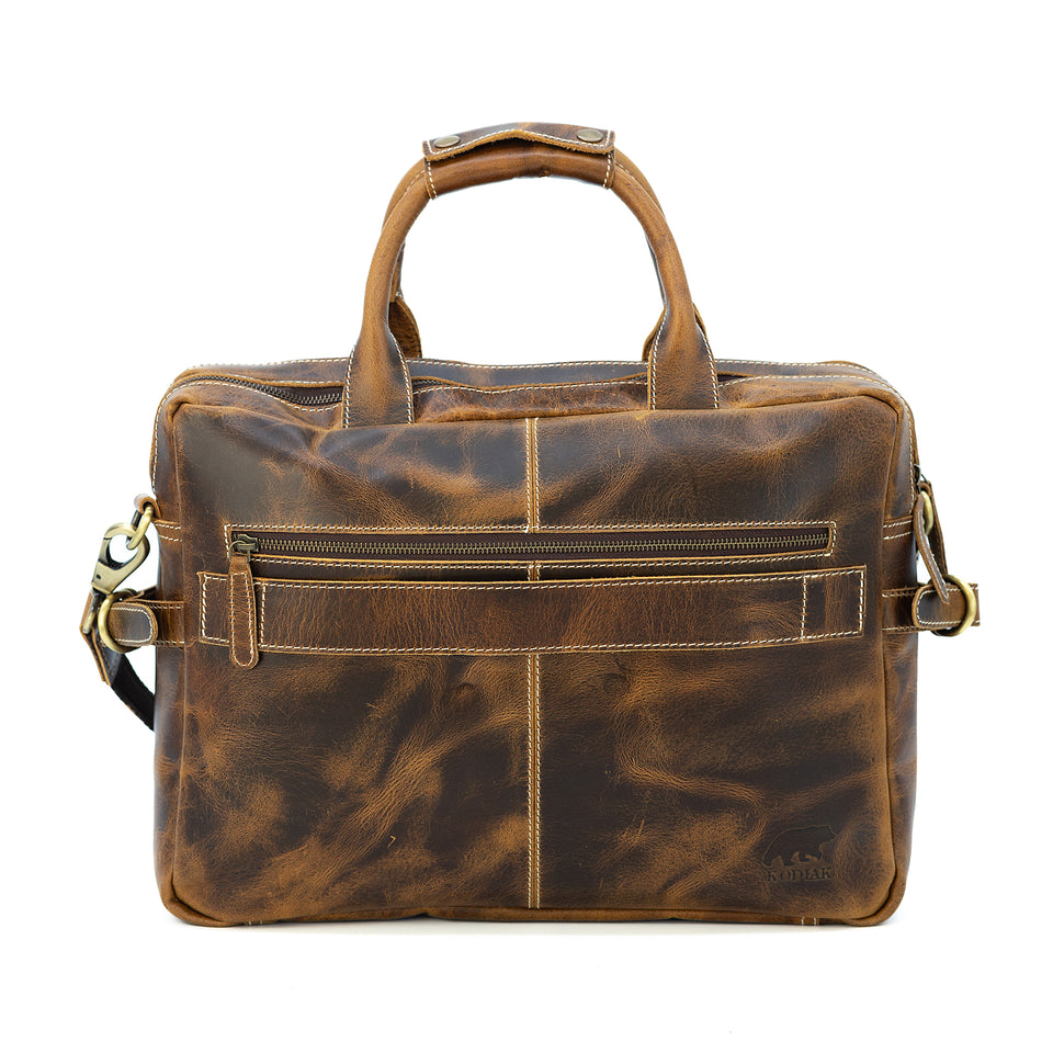 Buffalo Leather Pilot Bag Kodiak Leather