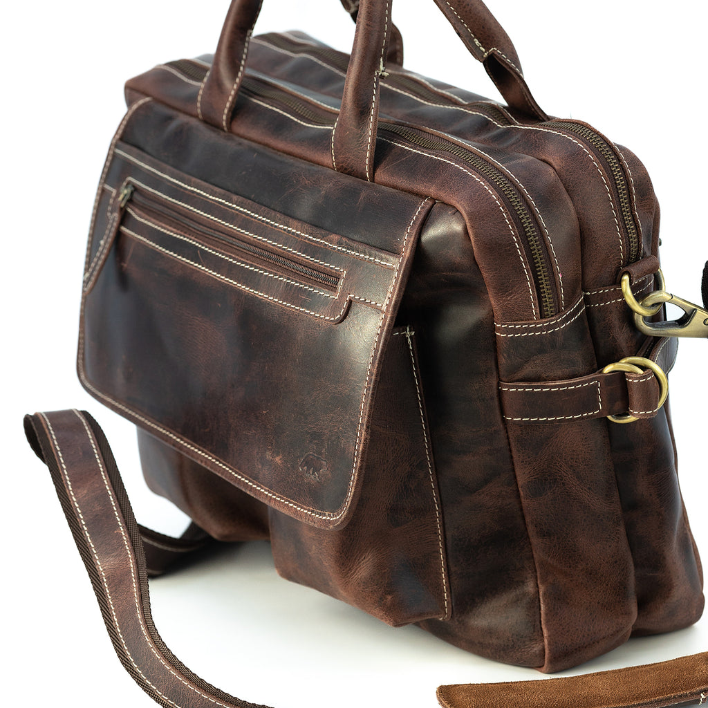 Messenger Bag For Women Buffalo Jackson Walker Leather Pilot