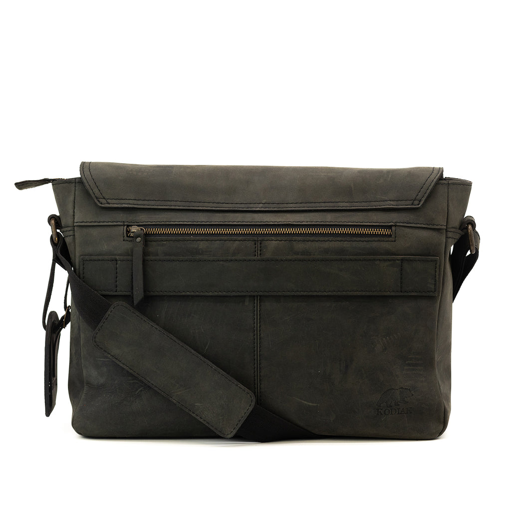LIMITED EDITION - Yukon Leather Messenger – Kodiak Leather display picture 2