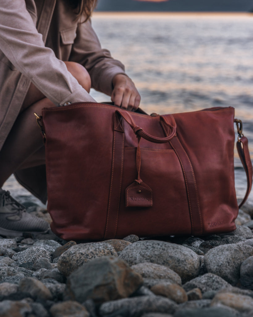 45L Katmai Weekender Duffel – Kodiak Leather