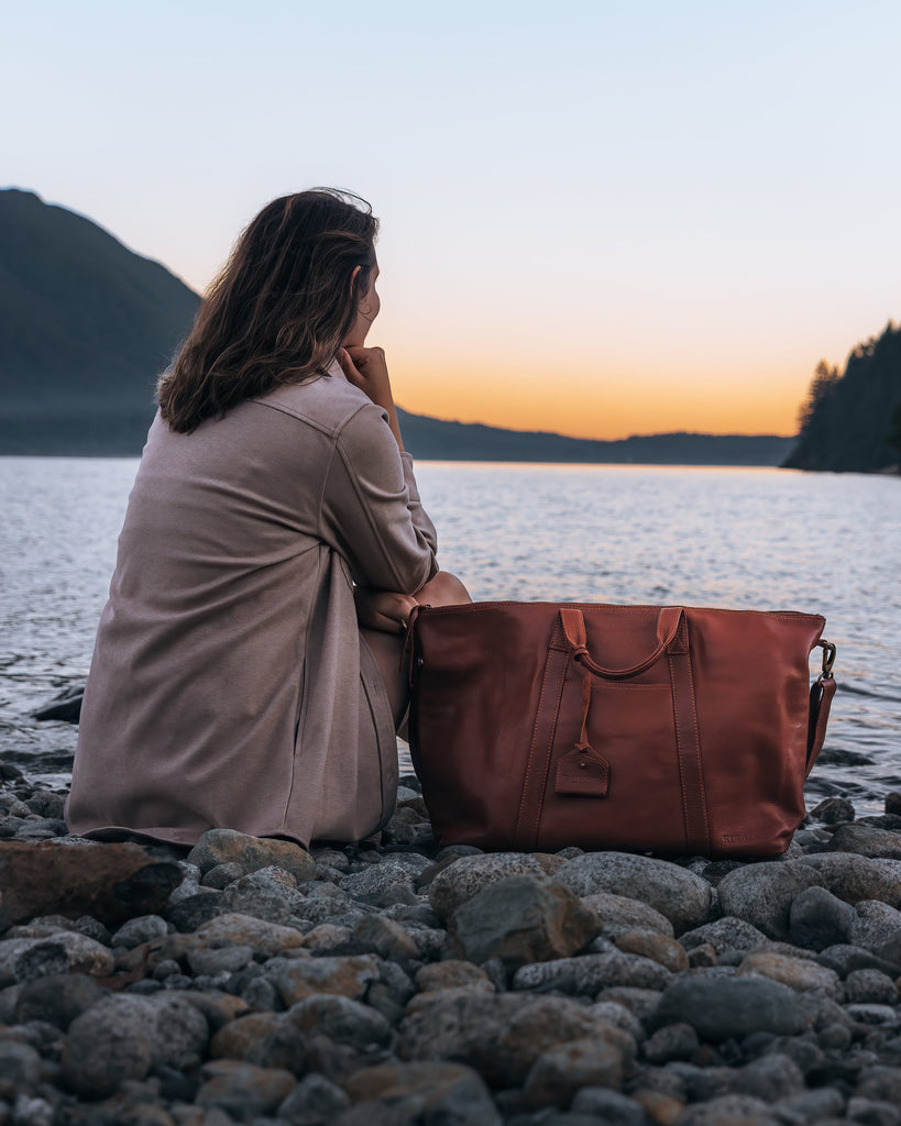 45L Katmai Weekender Duffel – Kodiak Leather