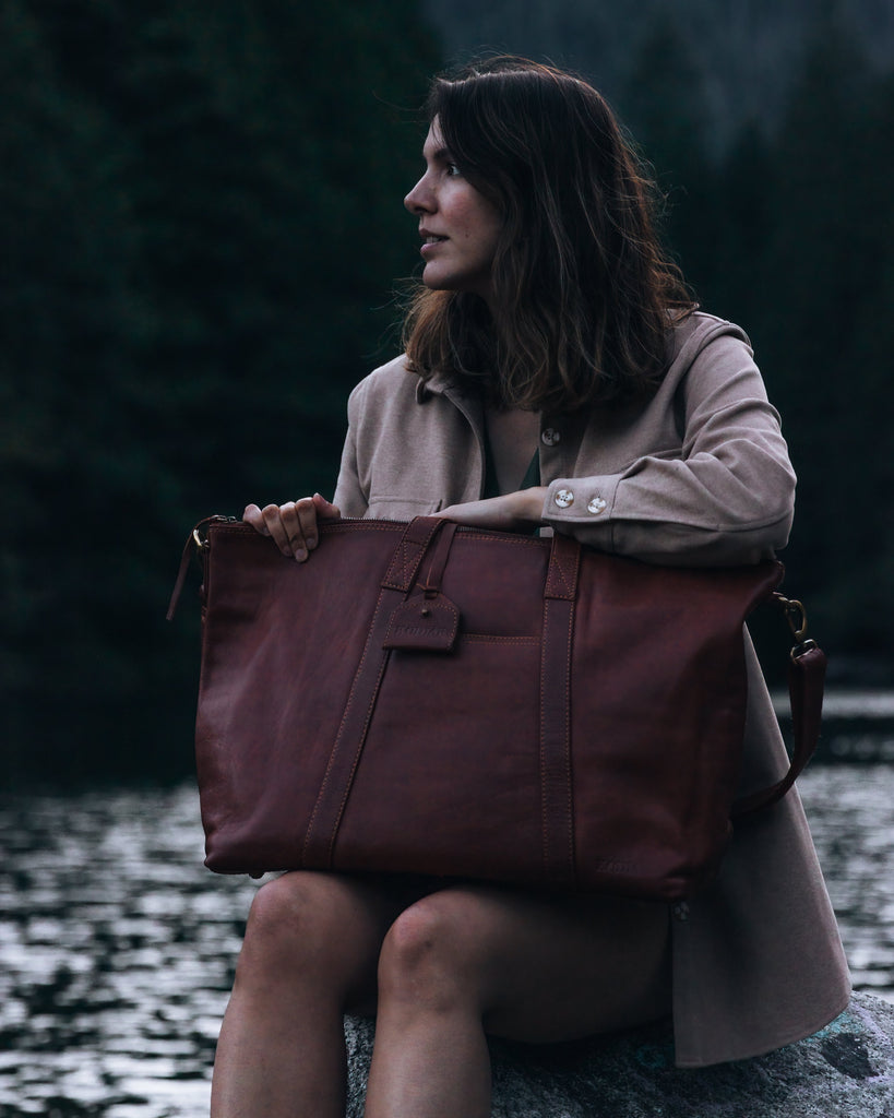45L Katmai Weekender Duffel – Kodiak Leather