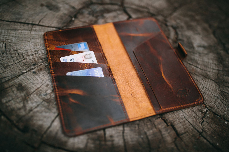 Leather Pocket Planner 2025 Kodiak Leather