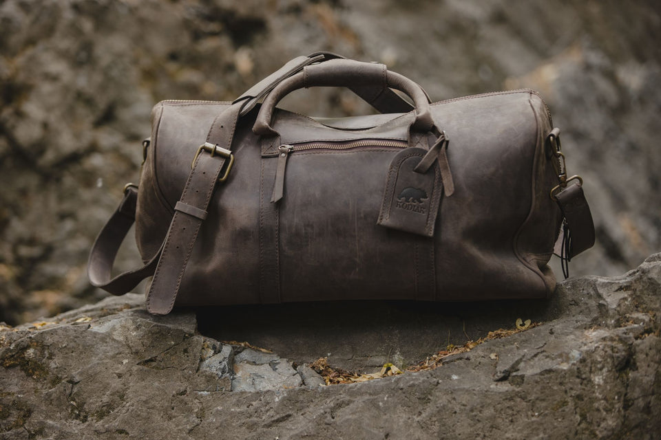 LIMITED EDITION - Yukon 30L Weekender Duffel – Kodiak Leather Co.