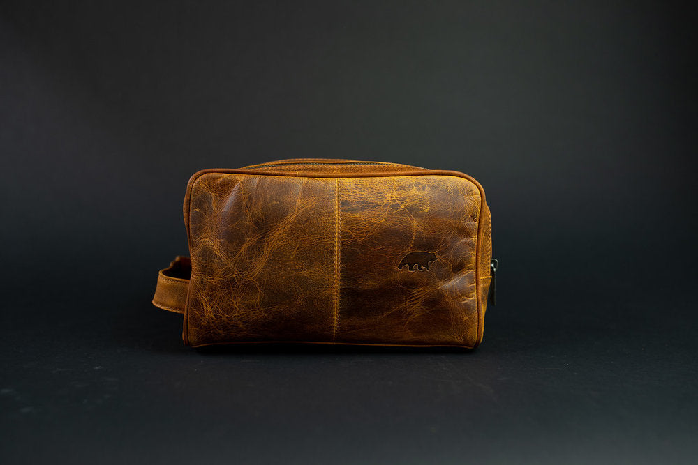 Buffalo Leather Dopp LG – Kodiak Leather