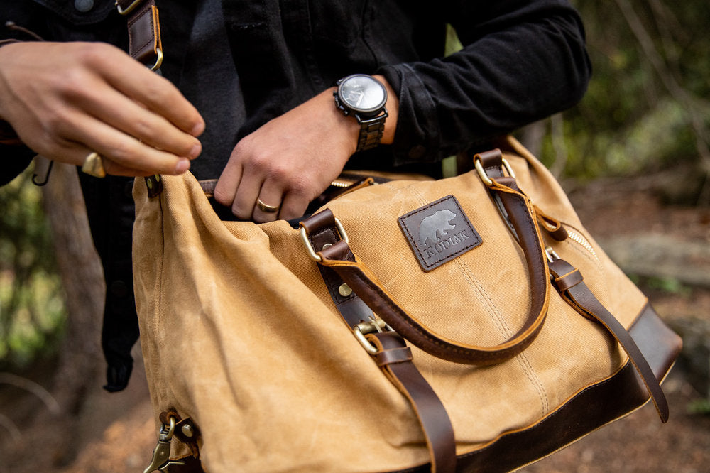 25L Augustine Duffel – Kodiak Leather