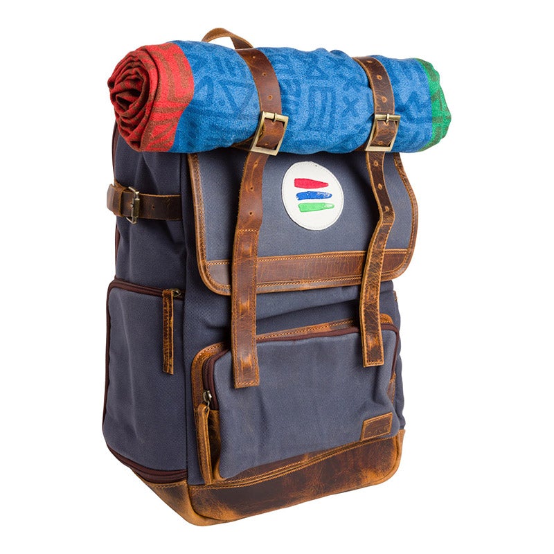 The Bucket List Backpack Kodiak Leather