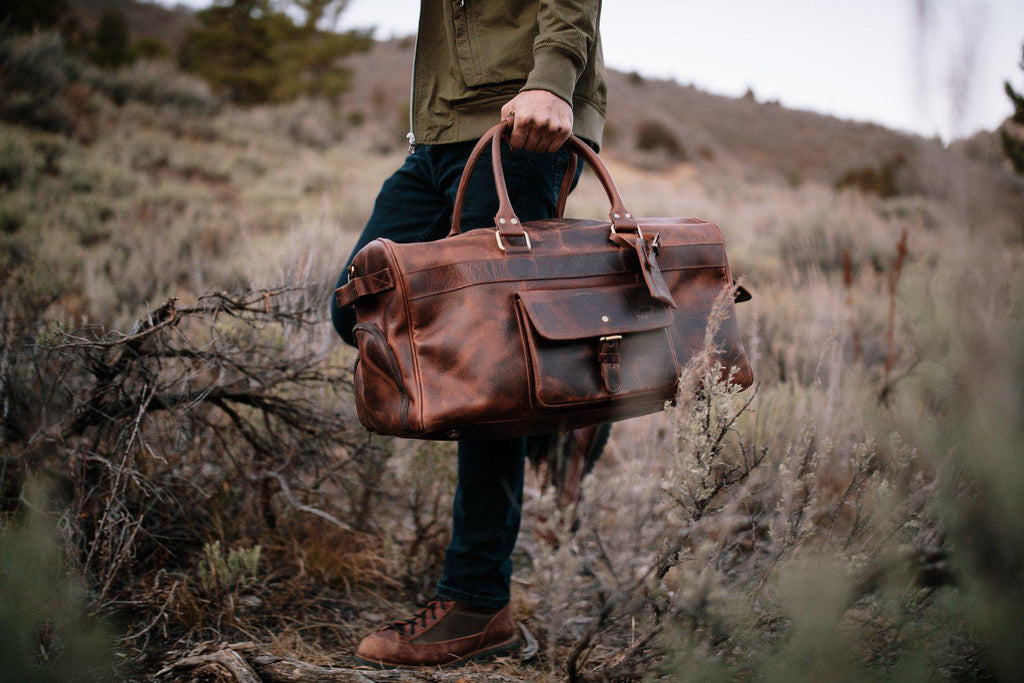 60L Weekender Duffel Kodiak Leather